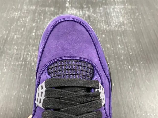 One Kick Suede x Purple Scott Air Jordan Travis 4 0531